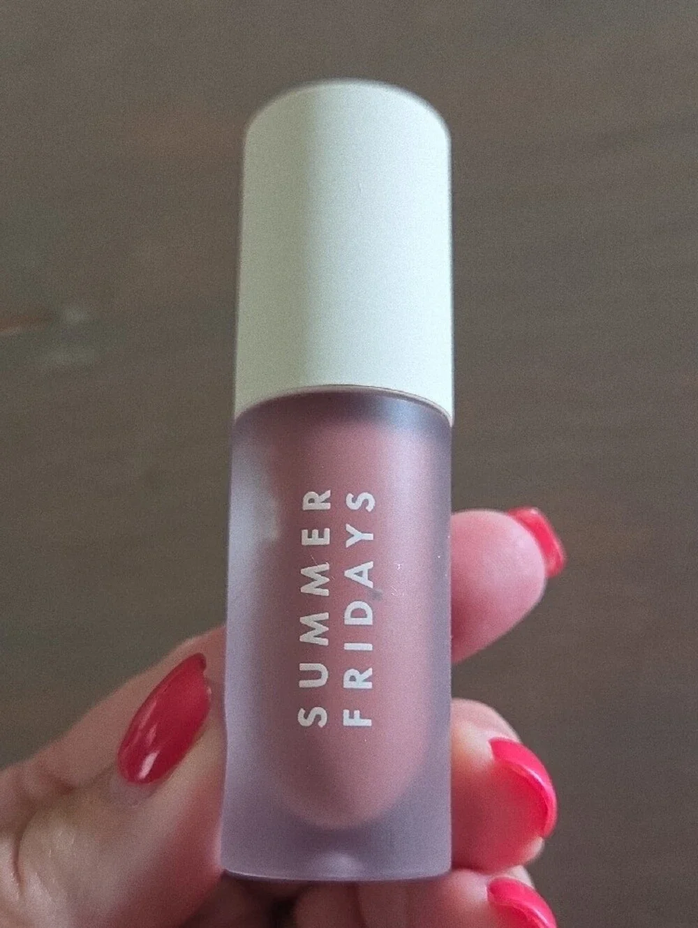 Summer Fridays Dream Lip Oil - Soft Mauve Packaging